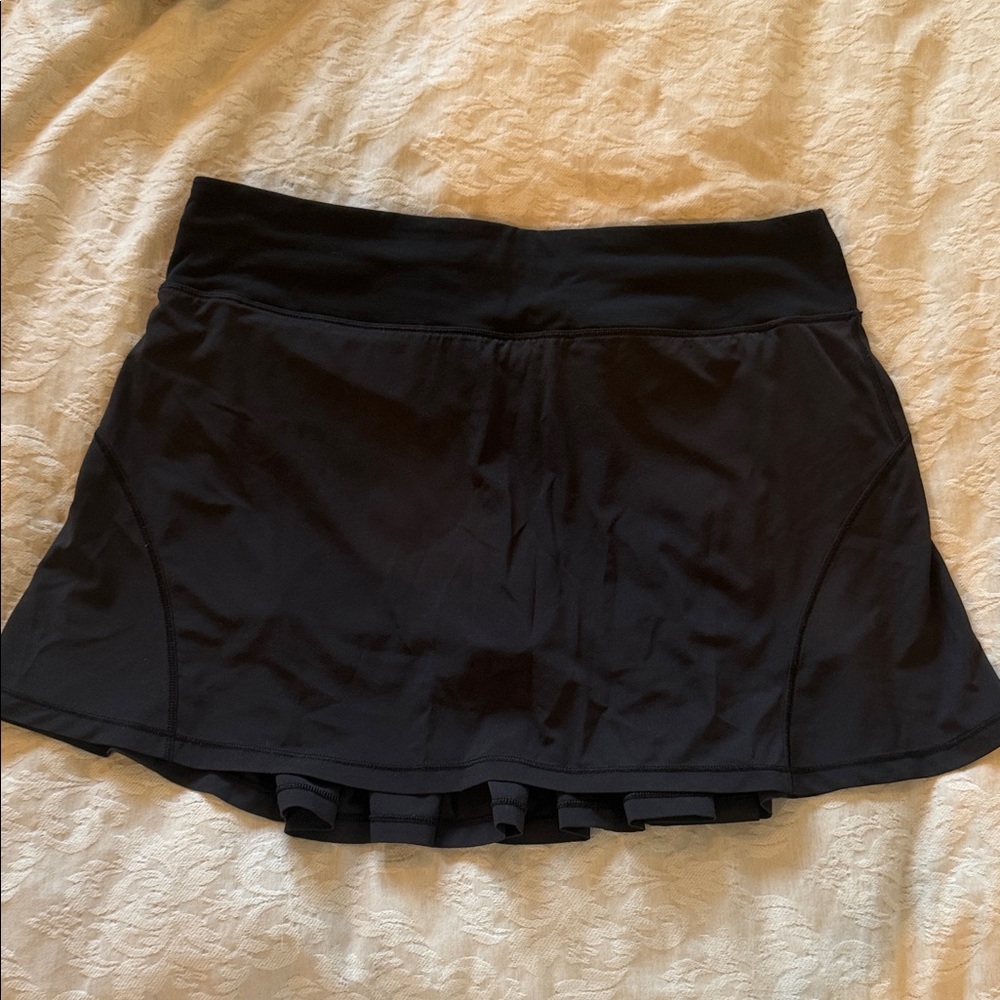 Black Women's tennis Lululemon Circuit Breaker Skirt II